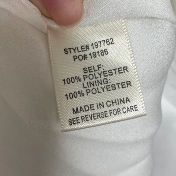 Skies Are Blue Women's Blue Orange Geometric Sleeveless Maxi Dress Size 1X - Picture 4 of 6